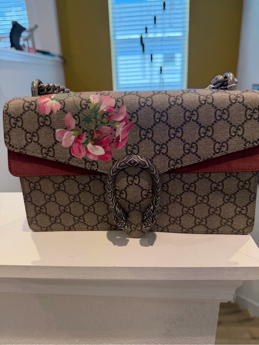 Authentic Gucci Blooms Supreme  Dionysus Bag